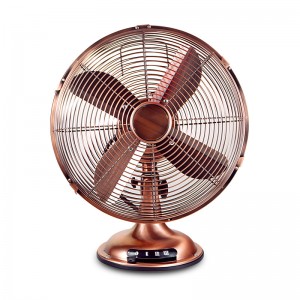 12 inch heet verkoop retro metalen tafelventilator met hoge snelheid